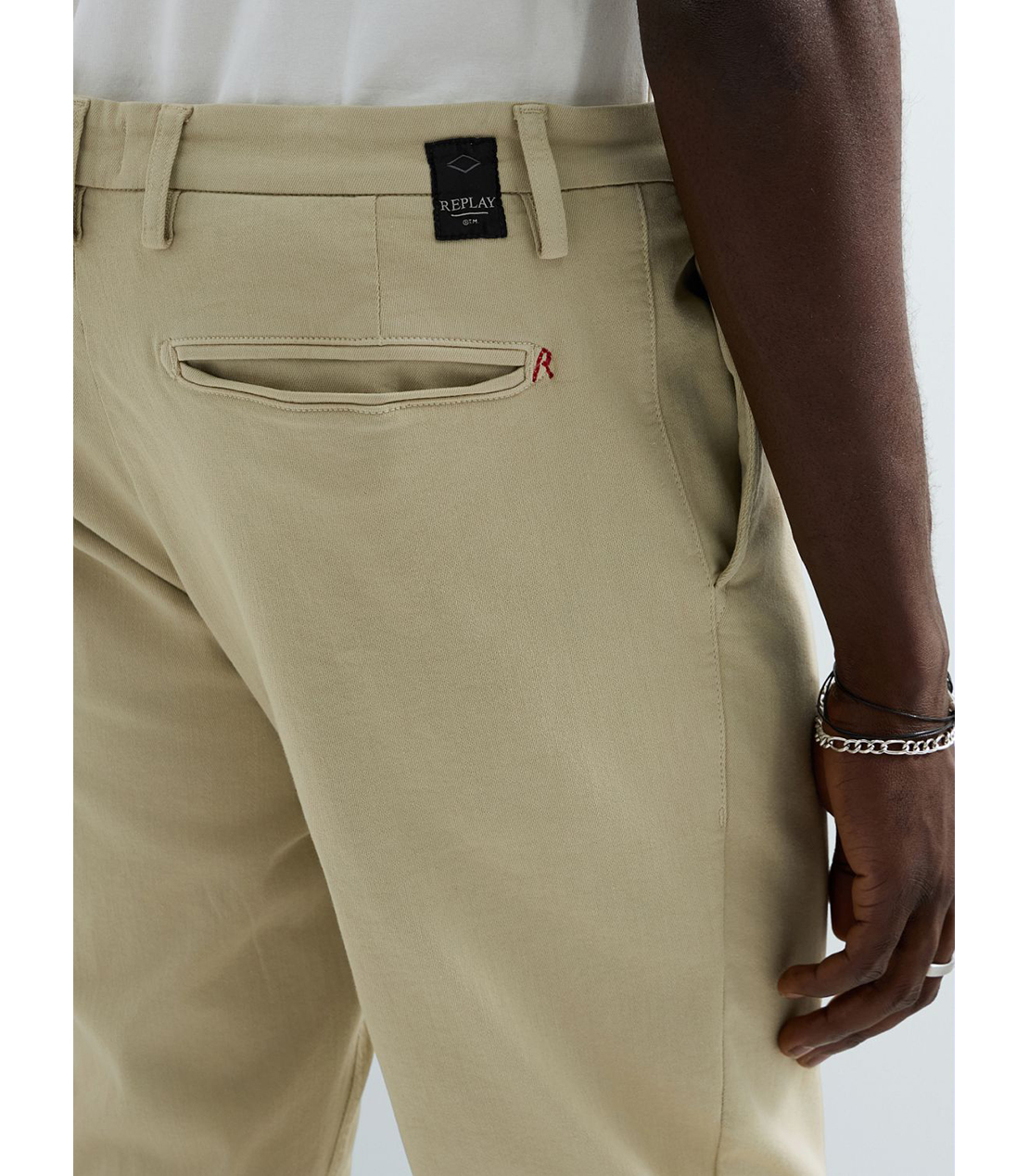 レギュラースリムBENNI Hyperflex Color スーパーストレッチチノパンツ 詳細画像 サンドベージュ 5